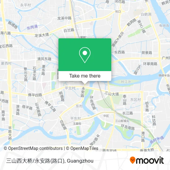 三山西大桥/永安路(路口) map