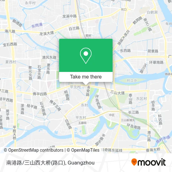 南港路/三山西大桥(路口) map