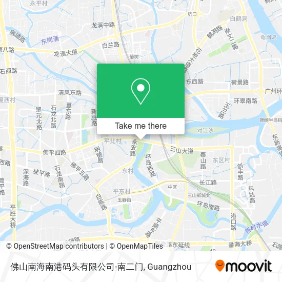 佛山南海南港码头有限公司-南二门 map