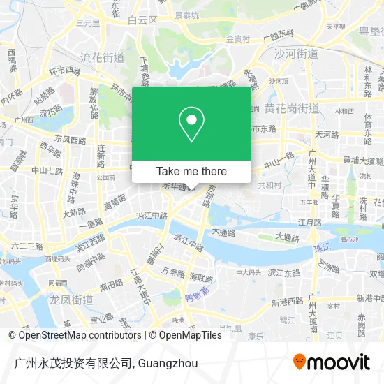 广州永茂投资有限公司 map