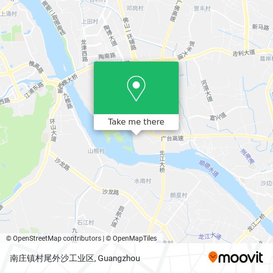 南庄镇村尾外沙工业区 map