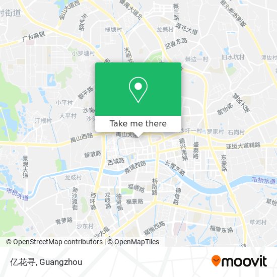亿花寻 map