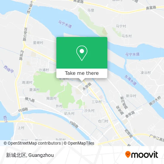新城北区 map