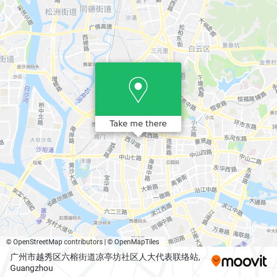 广州市越秀区六榕街道凉亭坊社区人大代表联络站 map