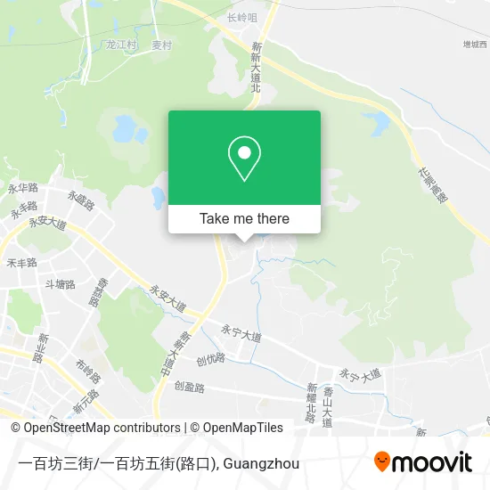 一百坊三街/一百坊五街(路口) map