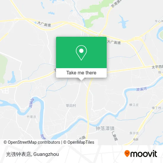光强钟表店 map