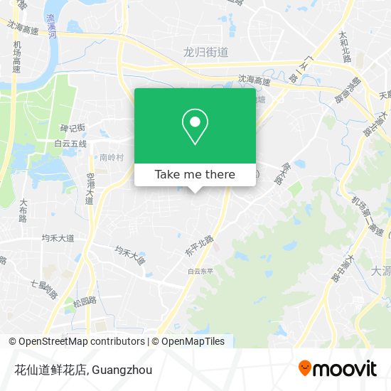 花仙道鲜花店 map