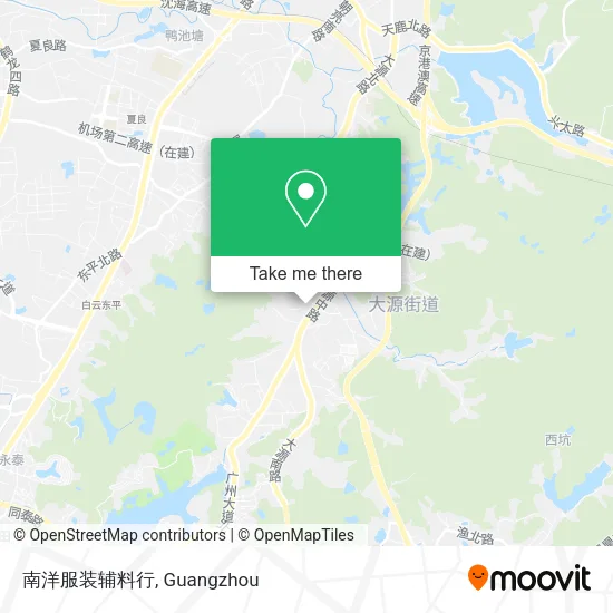 南洋服装辅料行 map