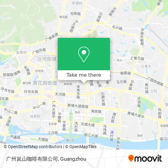 广州岚山咖啡有限公司 map