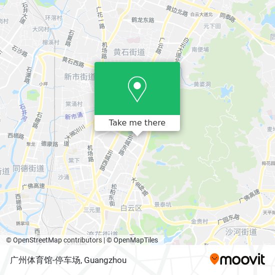 广州体育馆-停车场 map