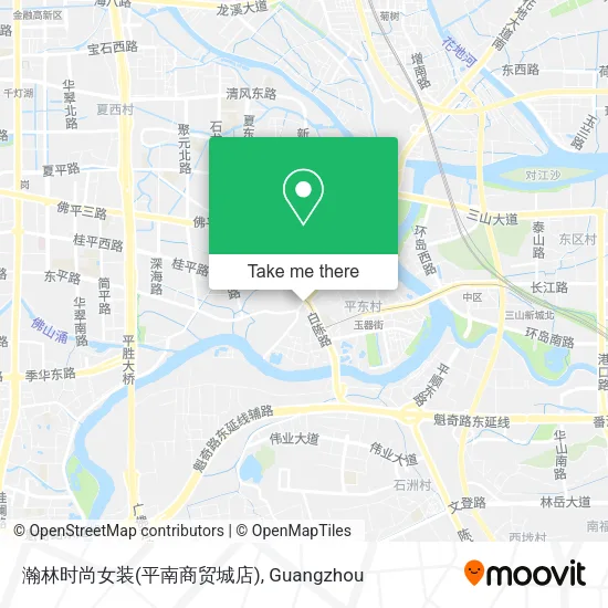 瀚林时尚女装(平南商贸城店) map