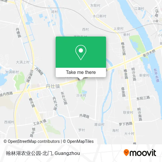 翰林湖农业公园-北门 map