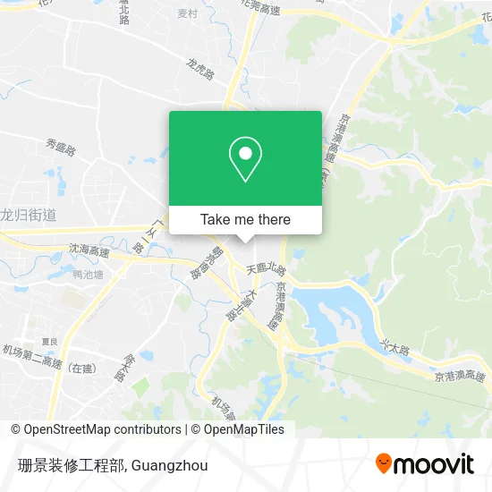 珊景装修工程部 map