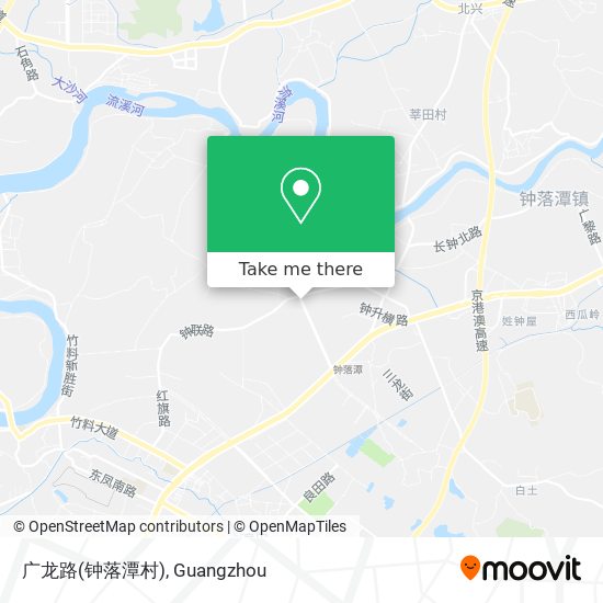 广龙路(钟落潭村) map