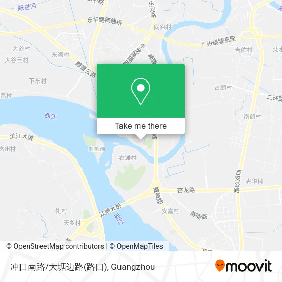 冲口南路/大塘边路(路口) map