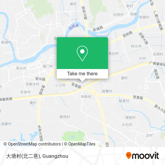 大塘村(北二巷) map