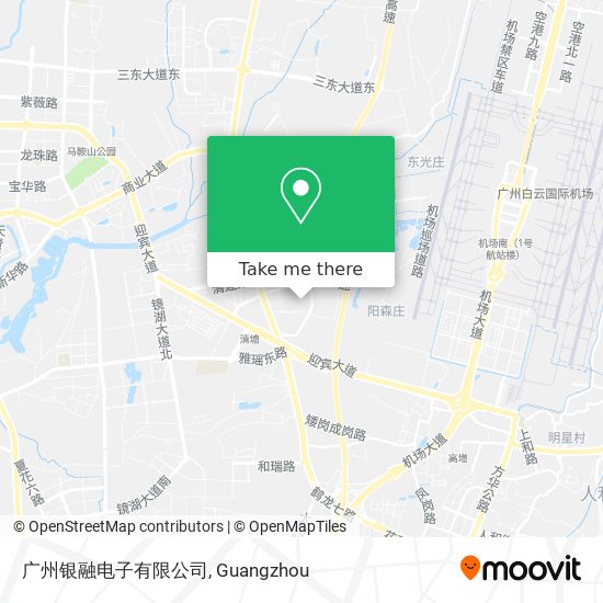 广州银融电子有限公司 map