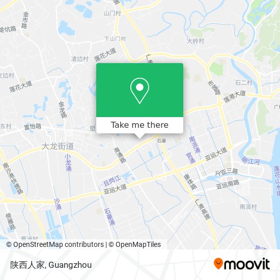 陕西人家 map