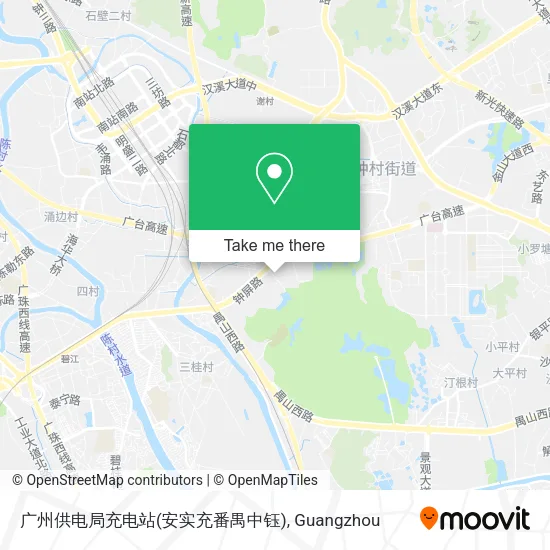 广州供电局充电站(安实充番禺中钰) map