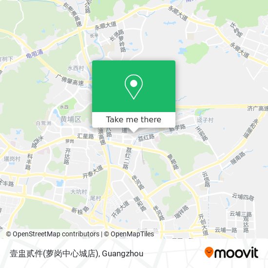 壹盅贰件(萝岗中心城店) map