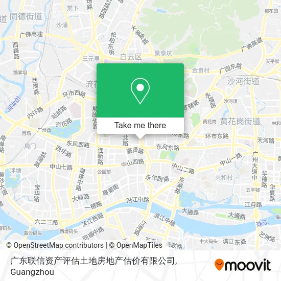 广东联信资产评估土地房地产估价有限公司 map