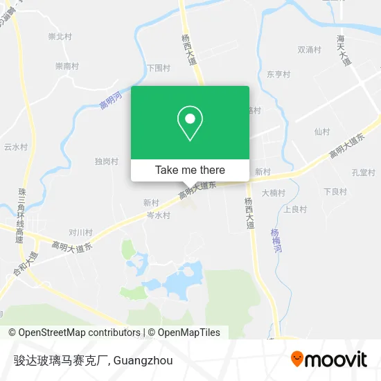 骏达玻璃马赛克厂 map