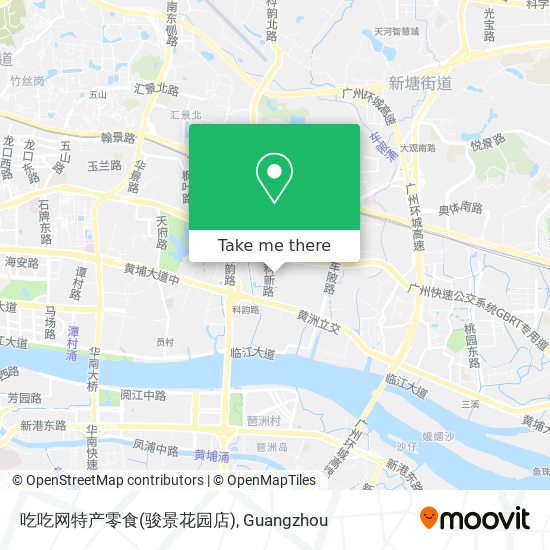 吃吃网特产零食(骏景花园店) map