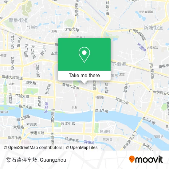 棠石路停车场 map