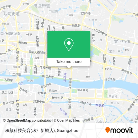 积颜科技美容(珠江新城店) map