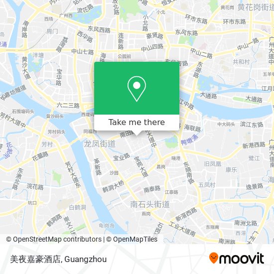 美夜嘉豪酒店 map