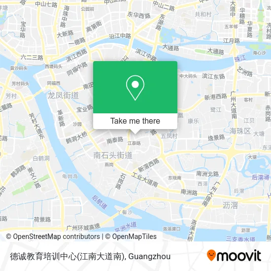 德诚教育培训中心(江南大道南) map