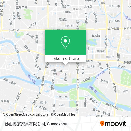 佛山奥宸家具有限公司 map