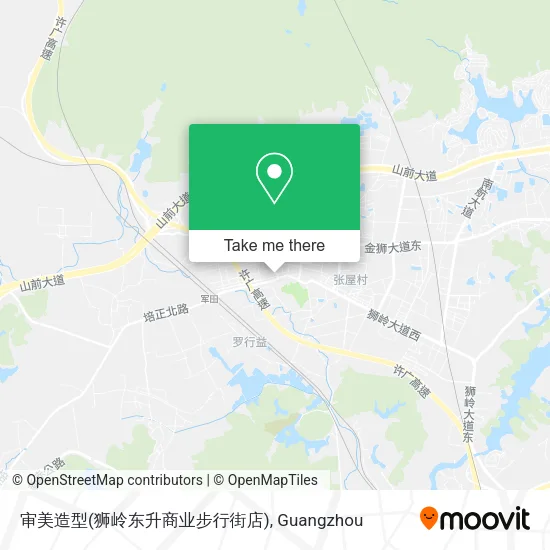 审美造型(狮岭东升商业步行街店) map