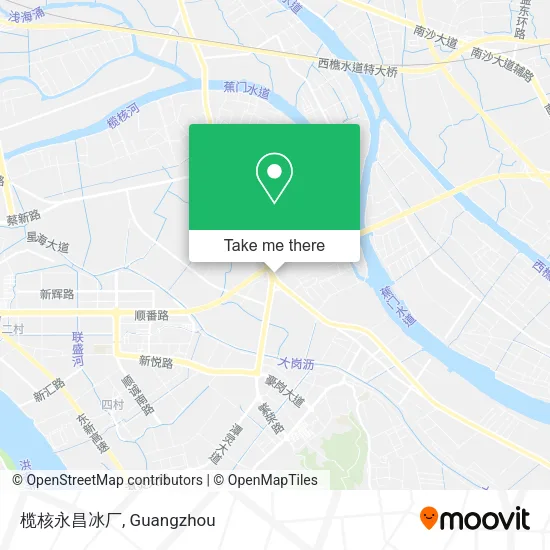 榄核永昌冰厂 map