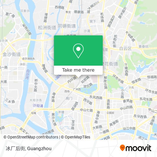 冰厂后街 map