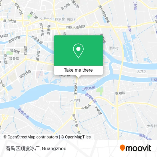 番禺区顺发冰厂 map