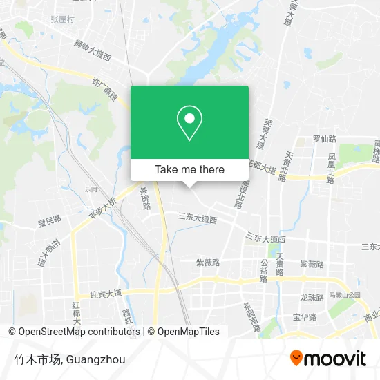 竹木市场 map