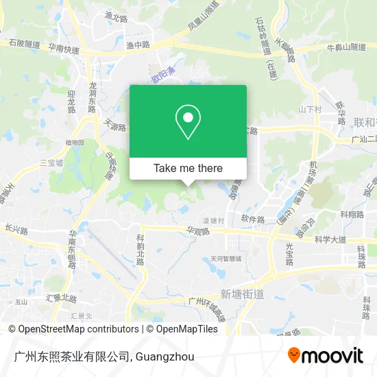 广州东照茶业有限公司 map