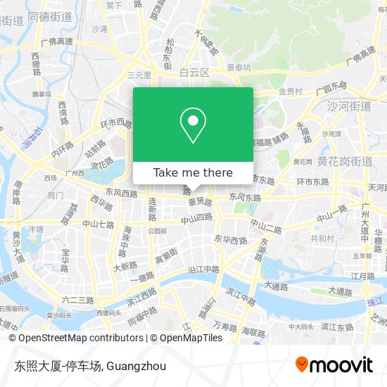 东照大厦-停车场 map