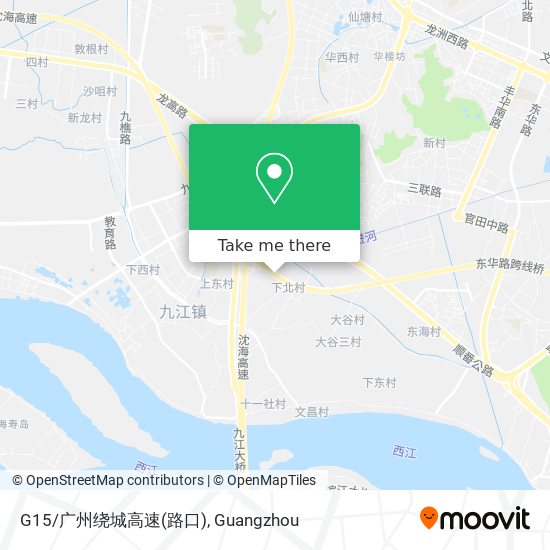 G15/广州绕城高速(路口) map