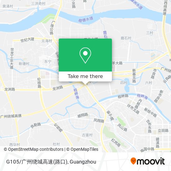 G105/广州绕城高速(路口) map