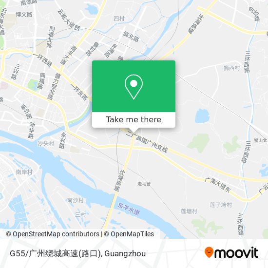G55/广州绕城高速(路口) map