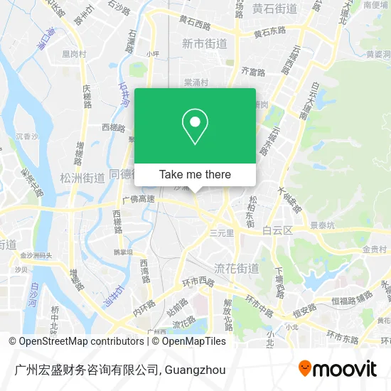 广州宏盛财务咨询有限公司 map