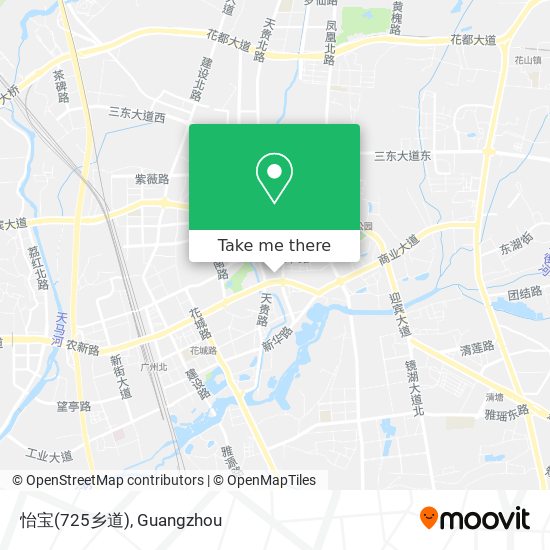 怡宝(725乡道) map