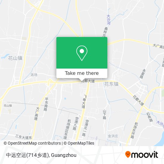 中远空运(714乡道) map