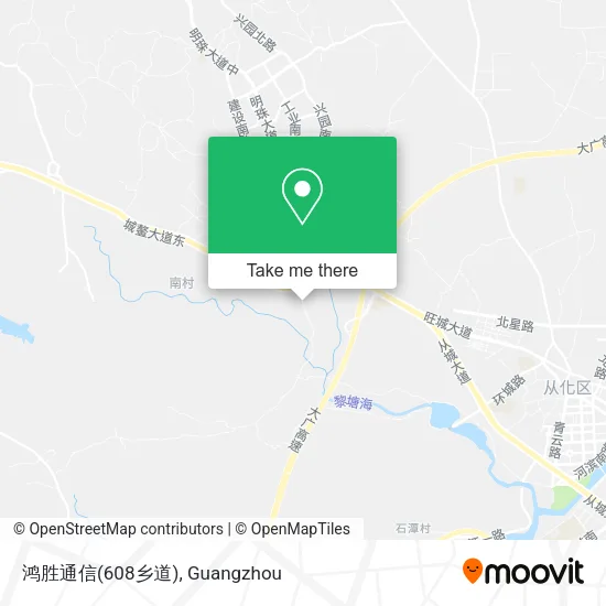 鸿胜通信(608乡道) map