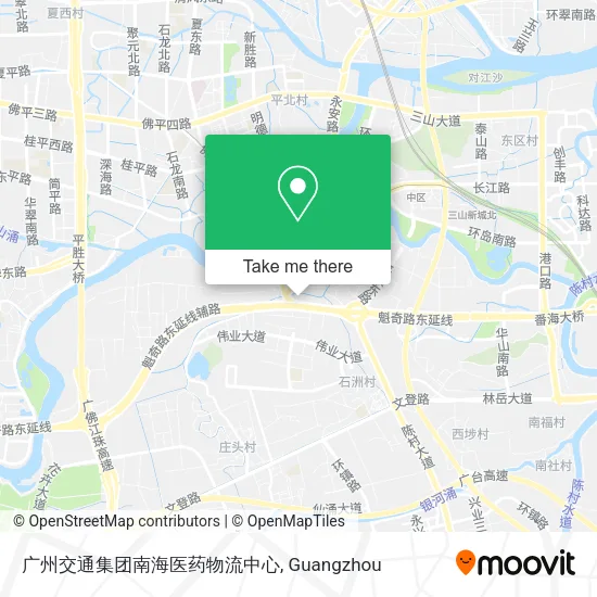 广州交通集团南海医药物流中心 map