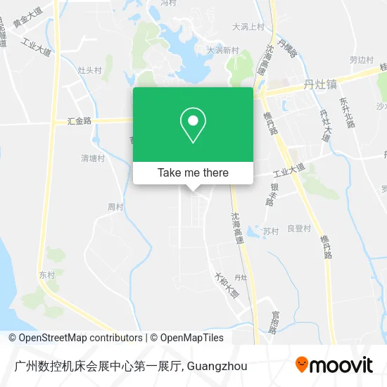 广州数控机床会展中心第一展厅 map