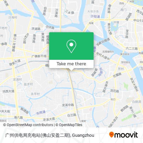 广州供电局充电站(佛山安盈二期) map