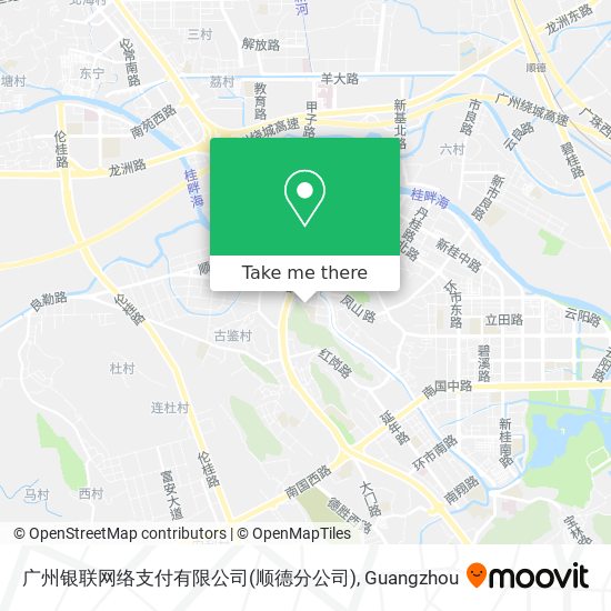 广州银联网络支付有限公司(顺德分公司) map